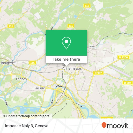 Impasse Naly 3 map