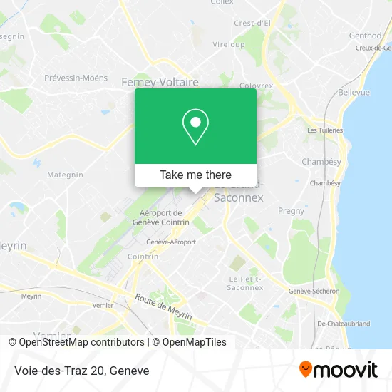 Voie-des-Traz 20 map