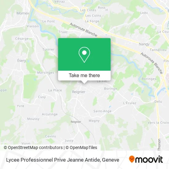 Lycee Professionnel Prive Jeanne Antide map
