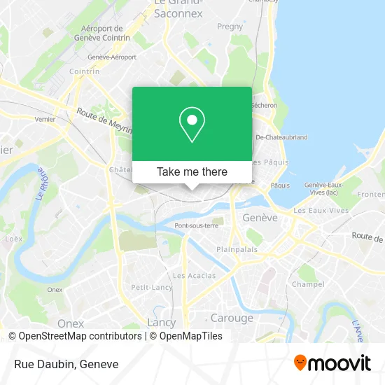 Rue Daubin plan