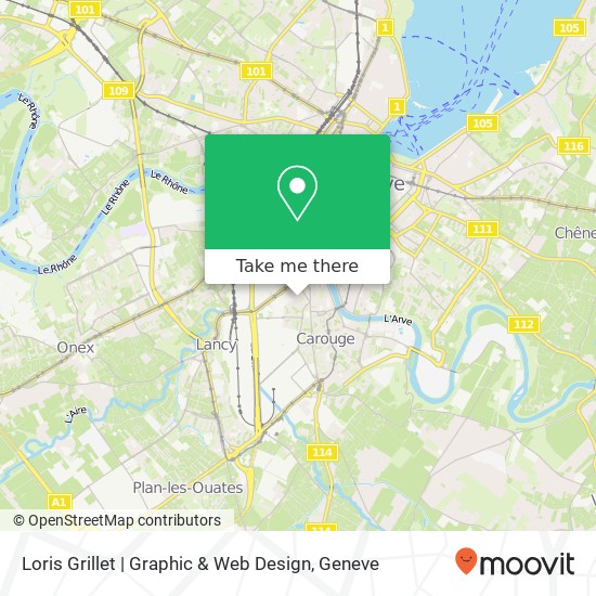 Loris Grillet | Graphic & Web Design map