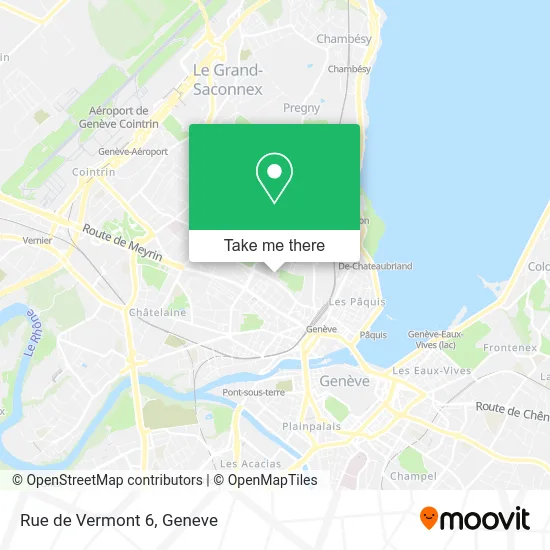 Rue de Vermont 6 map