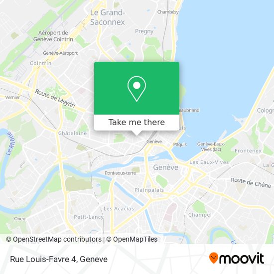 Rue Louis-Favre 4 map
