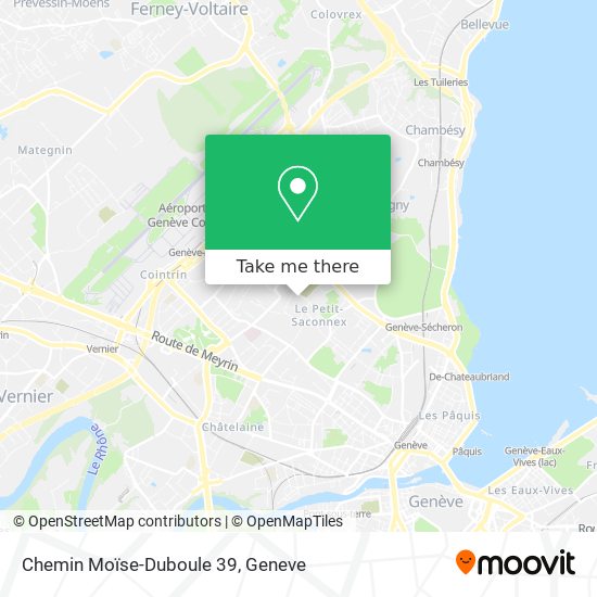 Chemin Moïse-Duboule 39 map