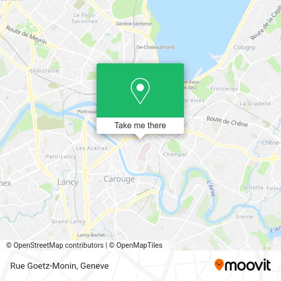 Rue Goetz-Monin map