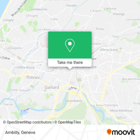 Ambilly map