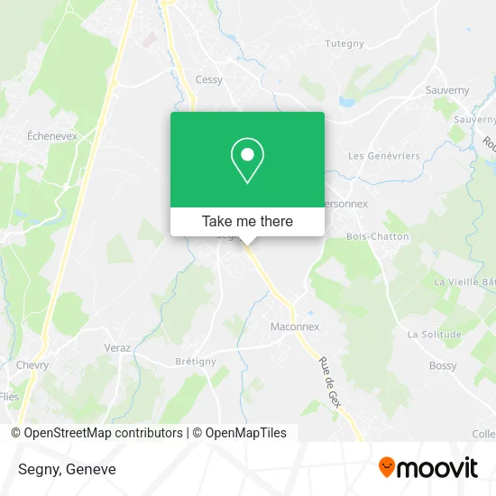 Segny map