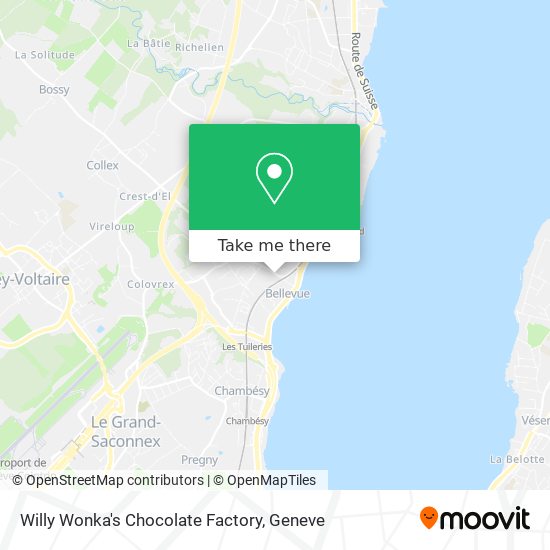 Willy Wonka's Chocolate Factory Karte