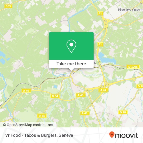 Vr Food - Tacos & Burgers map