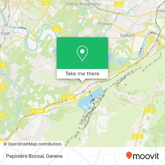 Pepinière Bonzaï map