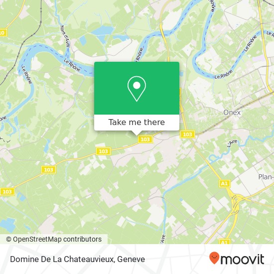 Domine De La Chateauvieux Karte