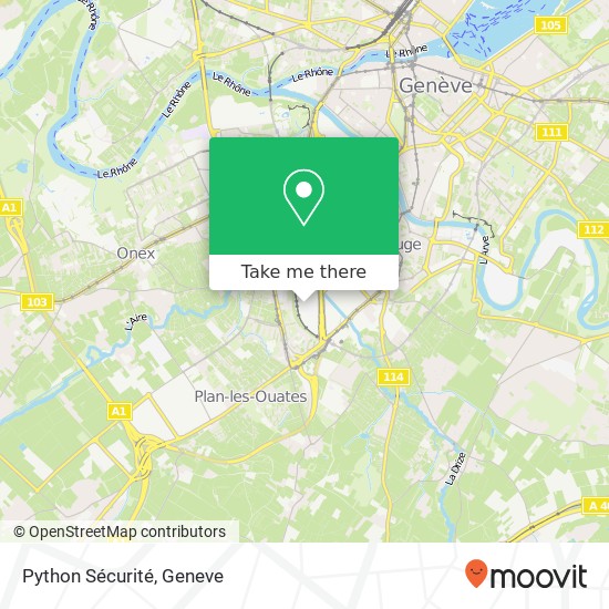 Python Sécurité map