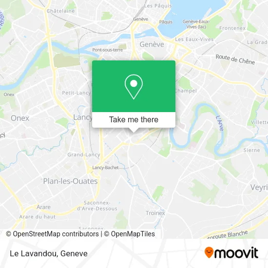 Le Lavandou map