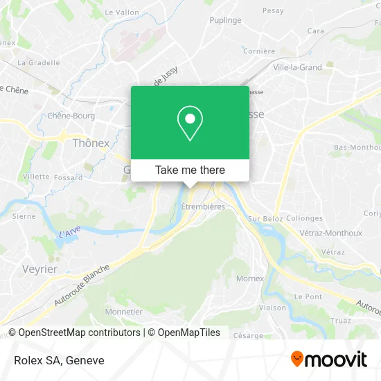 Rolex SA map