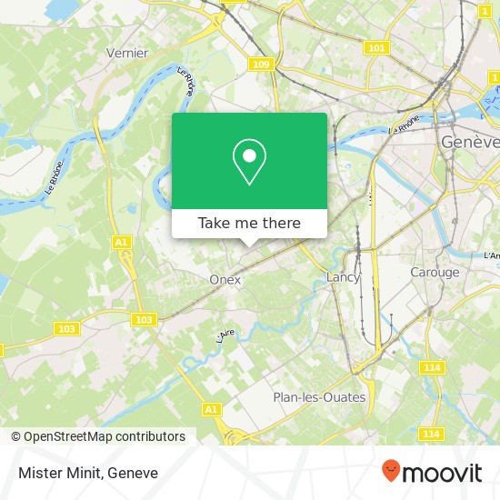 Mister Minit map