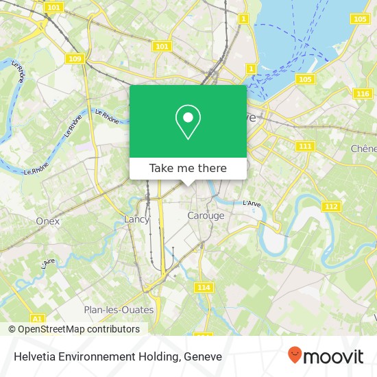 Helvetia Environnement Holding Karte
