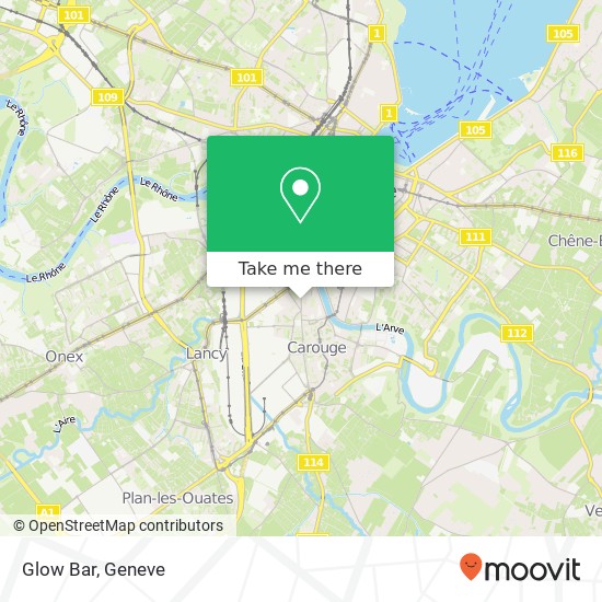 Glow Bar map