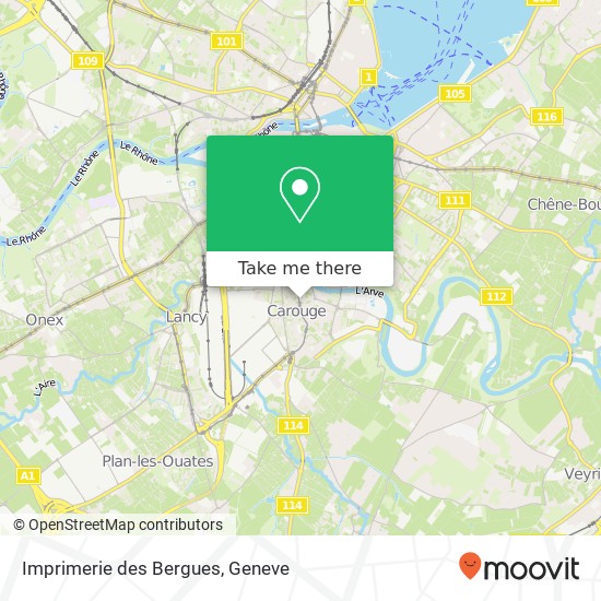 Imprimerie des Bergues map