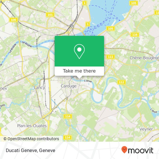 Ducati Geneve map