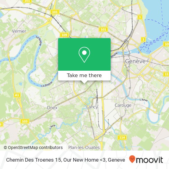 Chemin Des Troenes 15, Our New Home <3 map