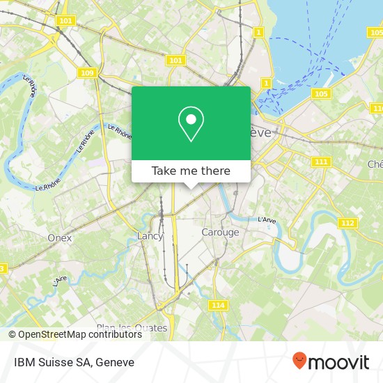 IBM Suisse SA map
