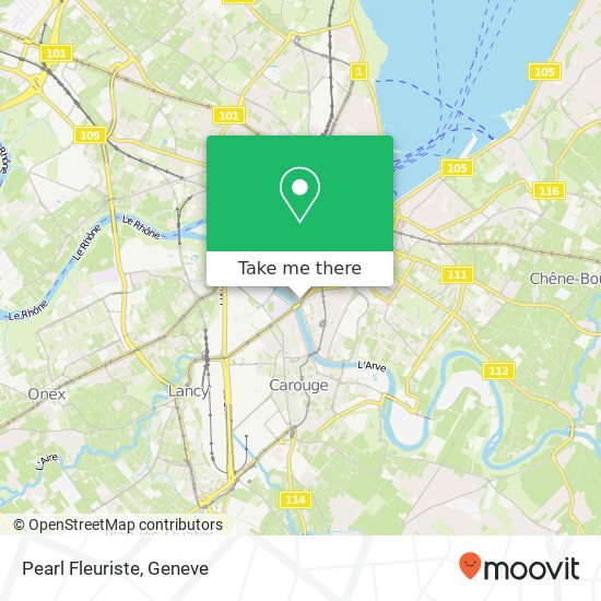 Pearl Fleuriste map
