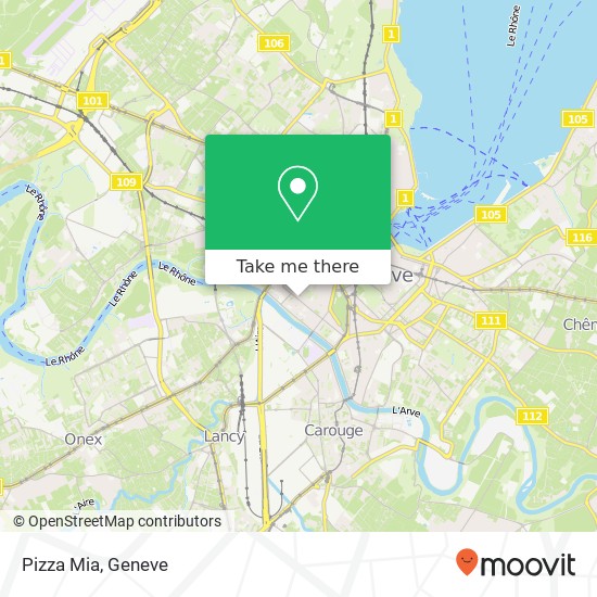 Pizza Mia map