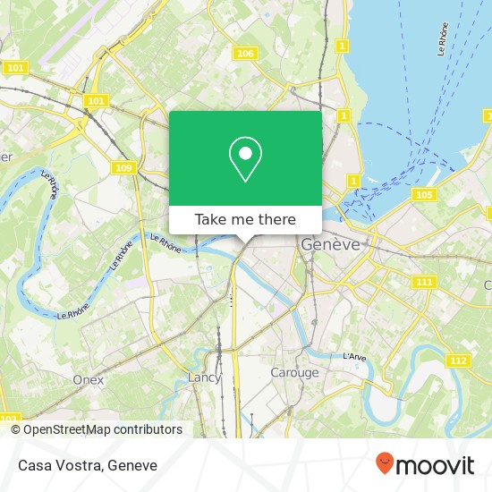 Casa Vostra map