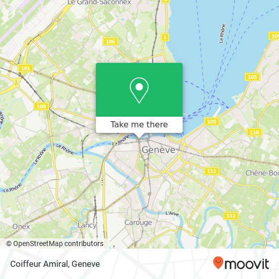 Coiffeur Amiral map