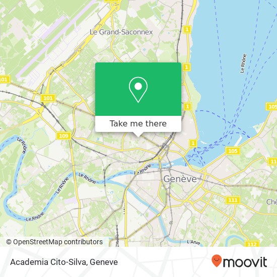 Academia Cito-Silva map