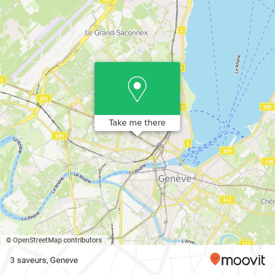 3 saveurs map