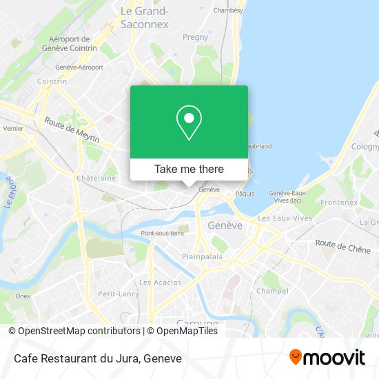 Cafe Restaurant du Jura map