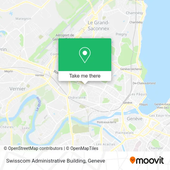 Swisscom Administrative Building map