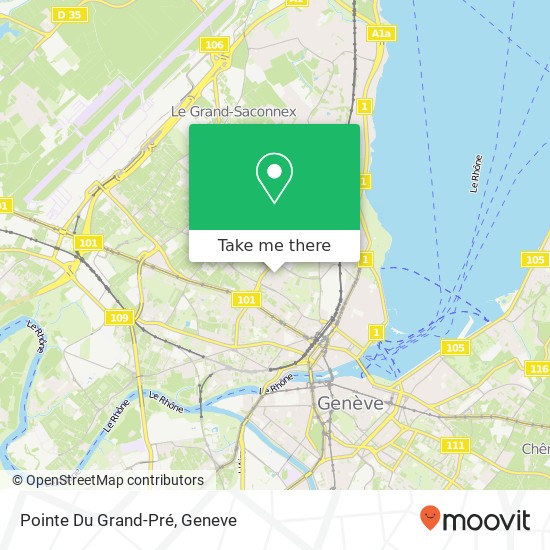 Pointe Du Grand-Pré map