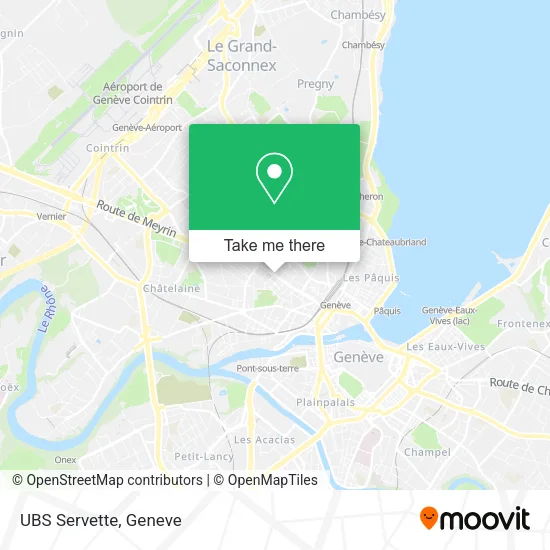 UBS Servette map