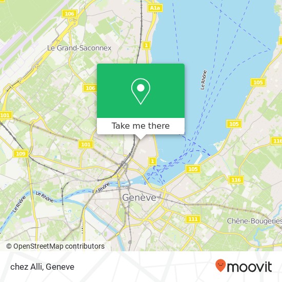 chez Alli map