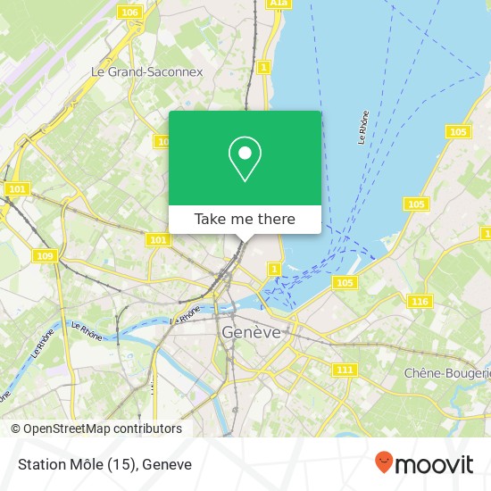 Station Môle (15) map
