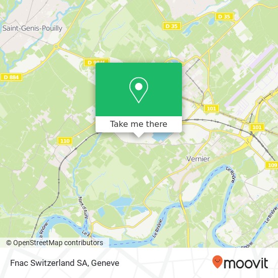 Fnac Switzerland SA map