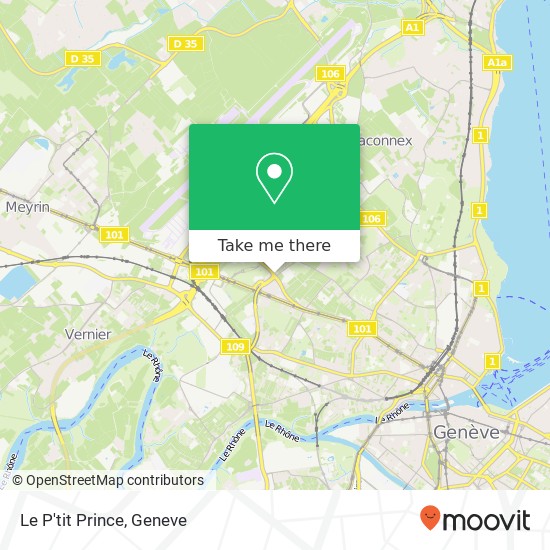 Le P'tit Prince map