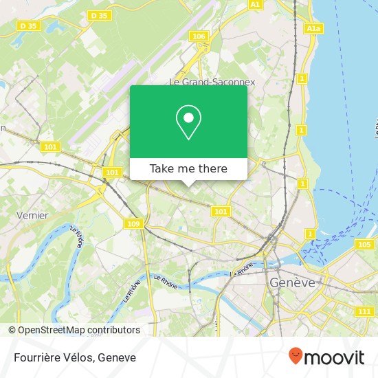Fourrière Vélos map