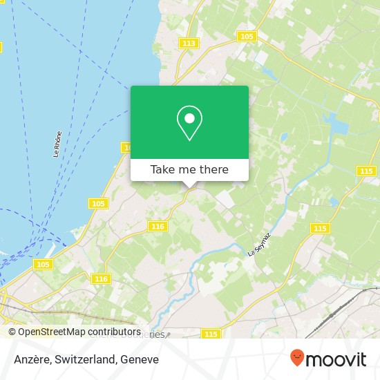 Anzère, Switzerland map