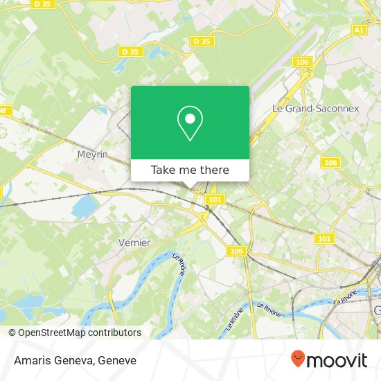 Amaris Geneva map