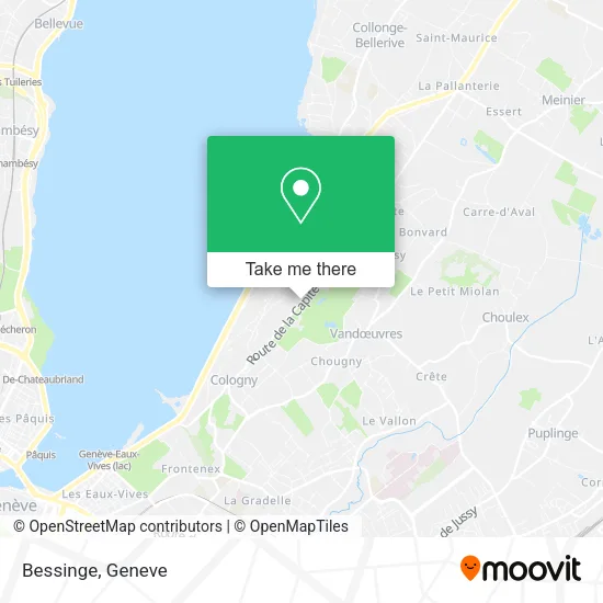 Bessinge map