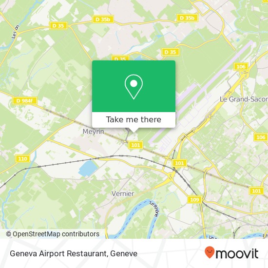 Geneva Airport Restaurant Karte
