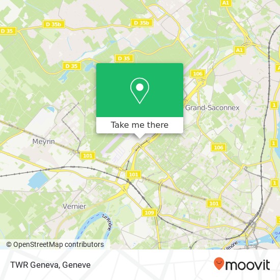 TWR Geneva map