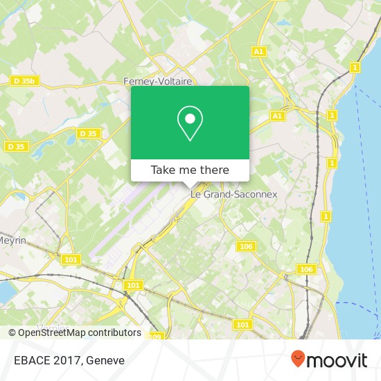 EBACE 2017 map