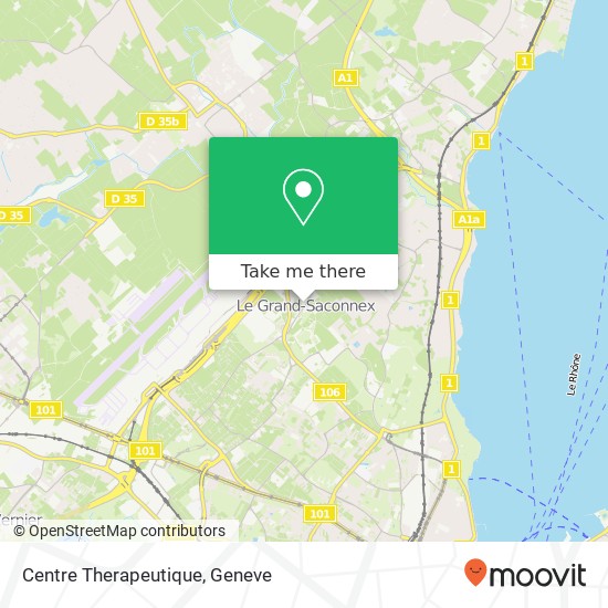 Centre Therapeutique map