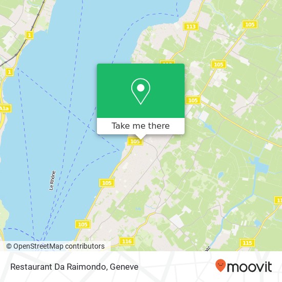 Restaurant Da Raimondo map