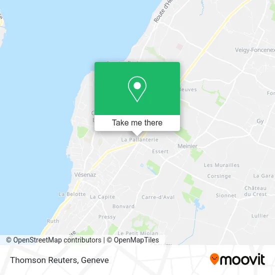 Thomson Reuters map