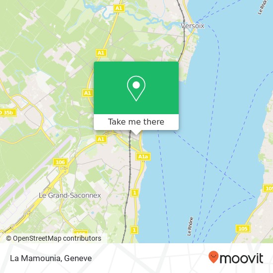 La Mamounia map